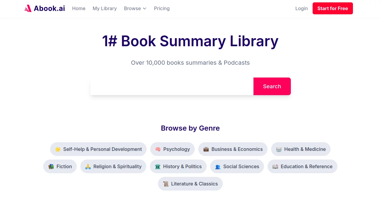 Screenshot of ABook AI – An AI tool in the ,AI Book Writing ,AI Summarizer ,AI Research Tool ,AI Podcast Assistant  category, showcasing its interface and key features.