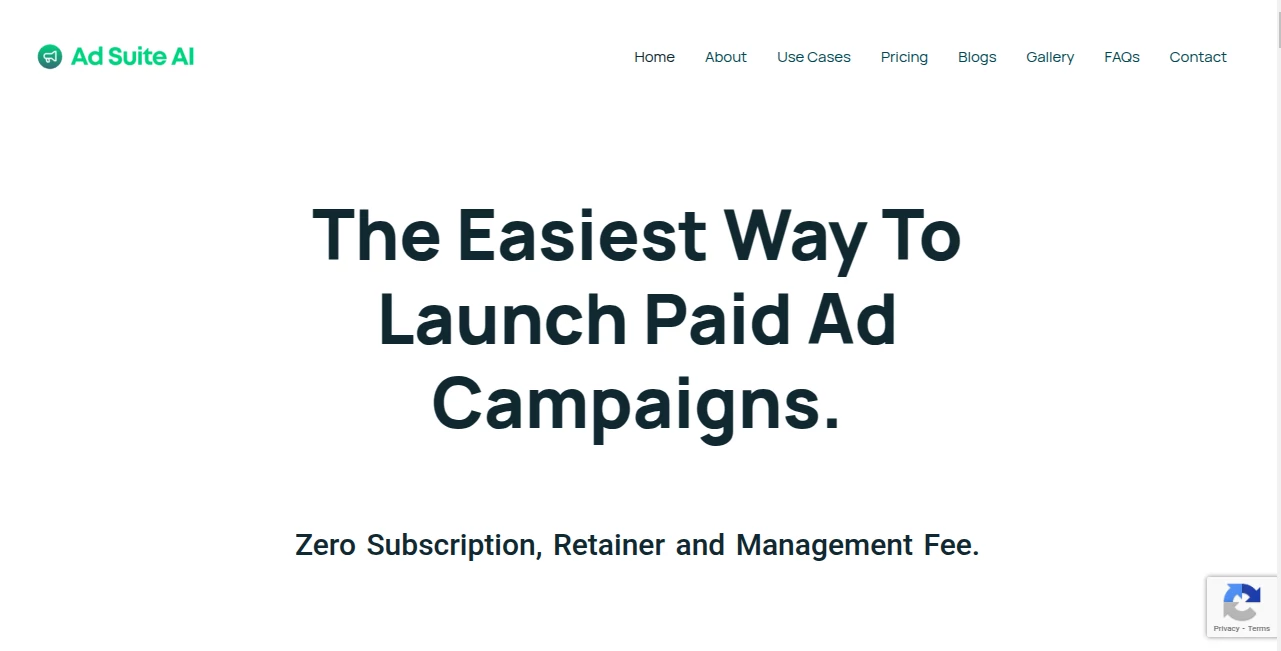 Screenshot of Ad Suite AI – An AI tool in the ,AI Advertising Assistant ,AI Ad Generator ,AI Marketing Plan Generator ,AI Digital Marketing Generator  category, showcasing its interface and key features.