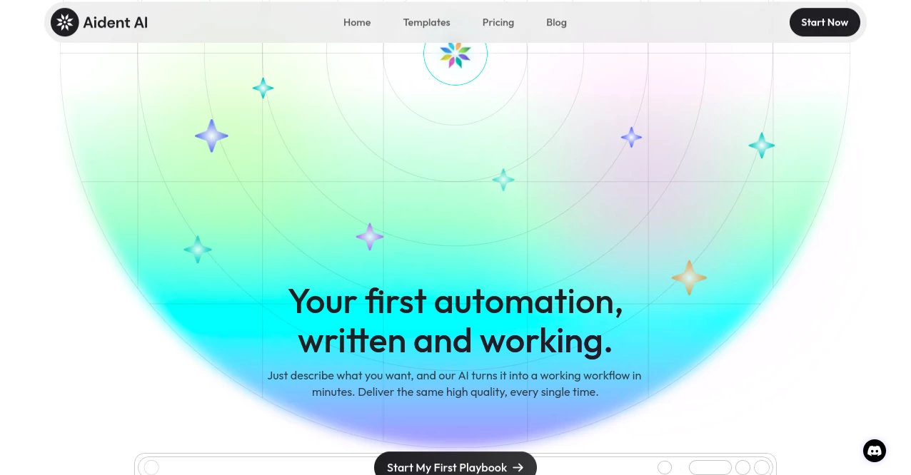 Screenshot of Aident AI – An AI tool in the ,AI Task Management ,AI Workflow Management ,AI SOP ,AI Project Management  category, showcasing its interface and key features.