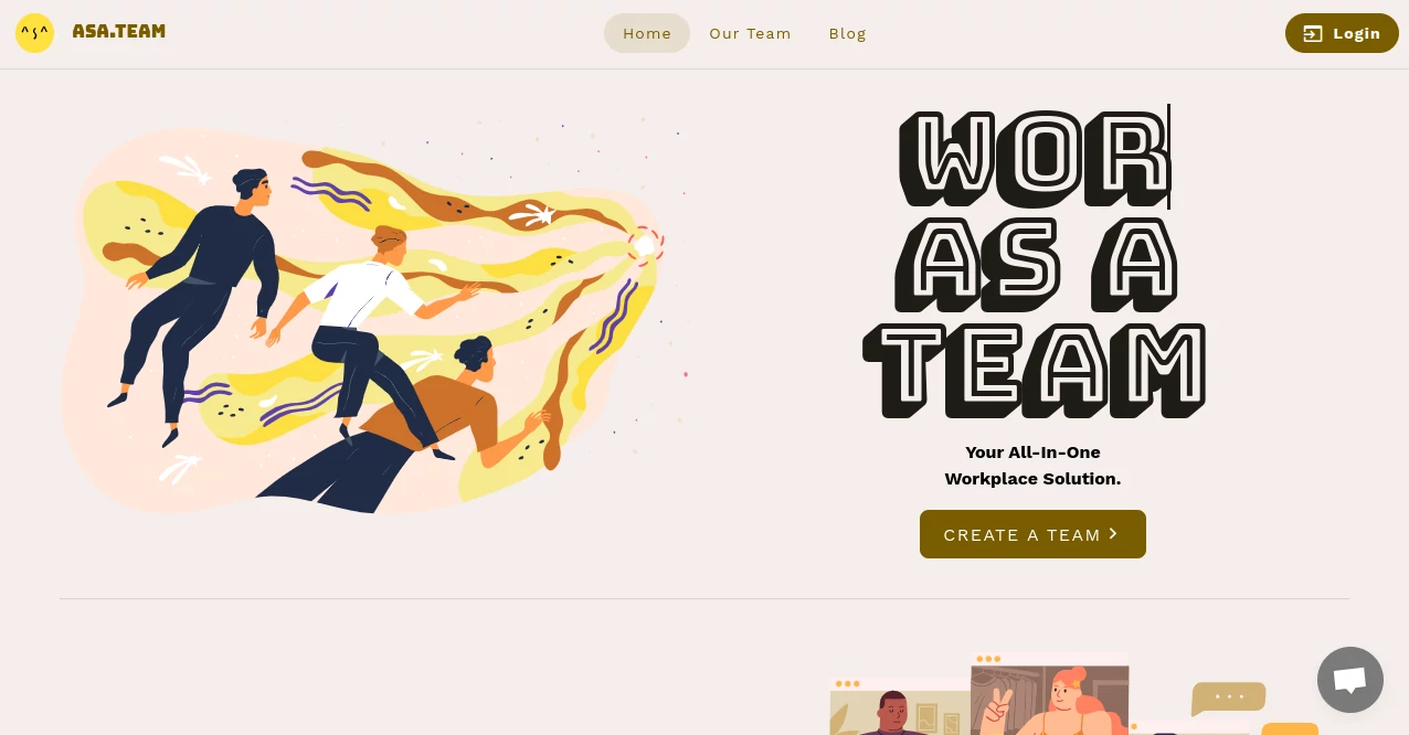Screenshot of Asa.Team – An AI tool in the ,AI Productivity Tools ,AI Team Collaboration ,Business  category, showcasing its interface and key features.