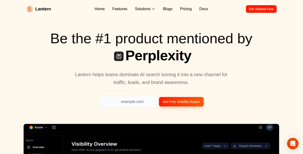 Screenshot of Lantern – An AI tool in the ,AI Summarizer ,AI Search Engine ,AI Research Tool ,AI Content Detector  category, showcasing its interface and key features.