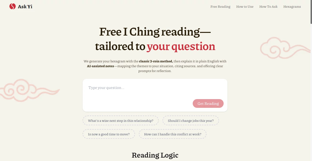 Screenshot of Ask Yi – An AI tool in the ,AI Data Mining ,AI Documents Assistant  category, showcasing its interface and key features.