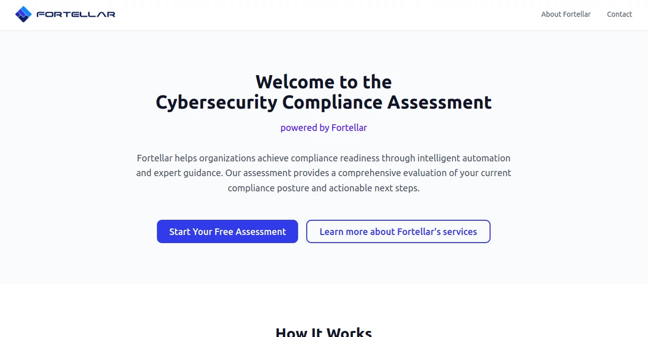 Screenshot of Fortellar | Cybersecurity Compliance Assessment – An AI tool in the ,AI Research Tool ,AI Analytics Assistant ,AI Interview Assistant ,AI Recruiting  category, showcasing its interface and key features.