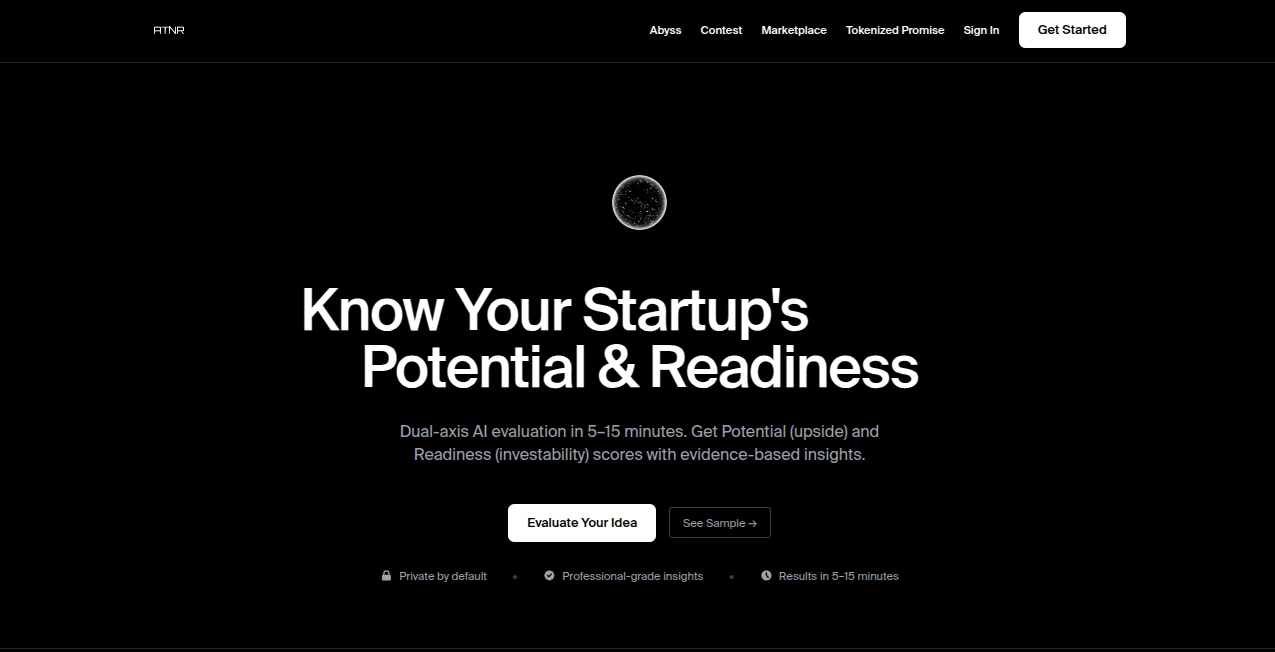 Screenshot of Athanor Market – An AI tool in the ,AI Research Tool ,AI Business Ideas Generator ,AI Consulting Assistant ,AI Investing Assistant  category, showcasing its interface and key features.
