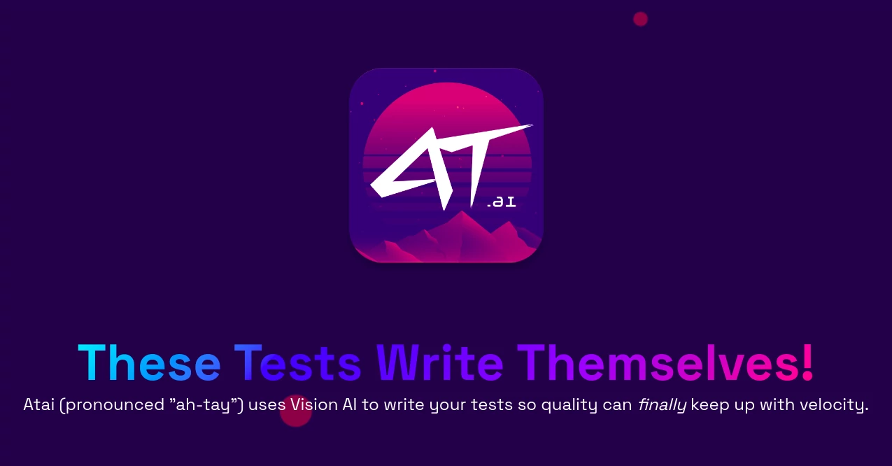 Screenshot of Automated Testing AI – An AI tool in the ,AI Testing & QA  category, showcasing its interface and key features.