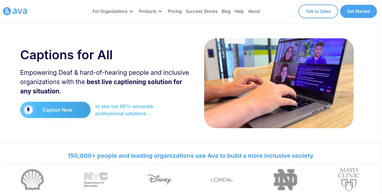 Screenshot of ava – An AI tool in the ,AI Transcription ,AI Coaching ,AI Meeting Assistant ,AI Notes Assistant  category, showcasing its interface and key features.