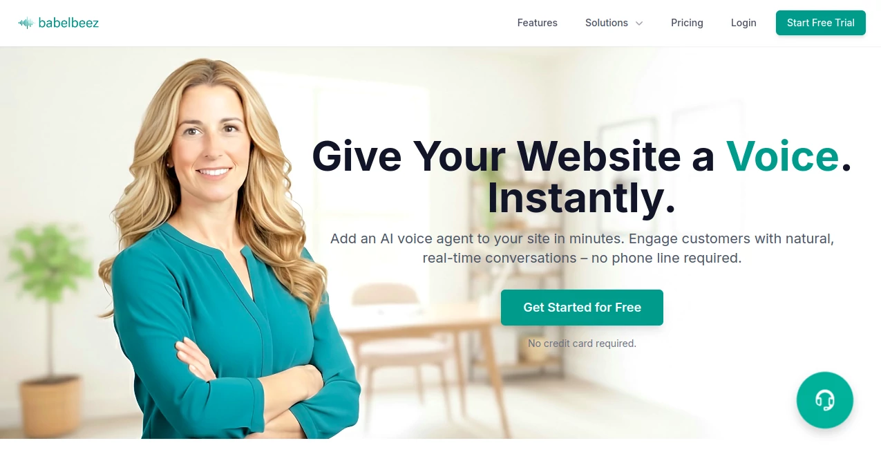 Screenshot of Babelbeez – An AI tool in the ,AI Translate ,AI Voice Assistants ,AI Customer Service Assistant ,AI Chatbot  category, showcasing its interface and key features.