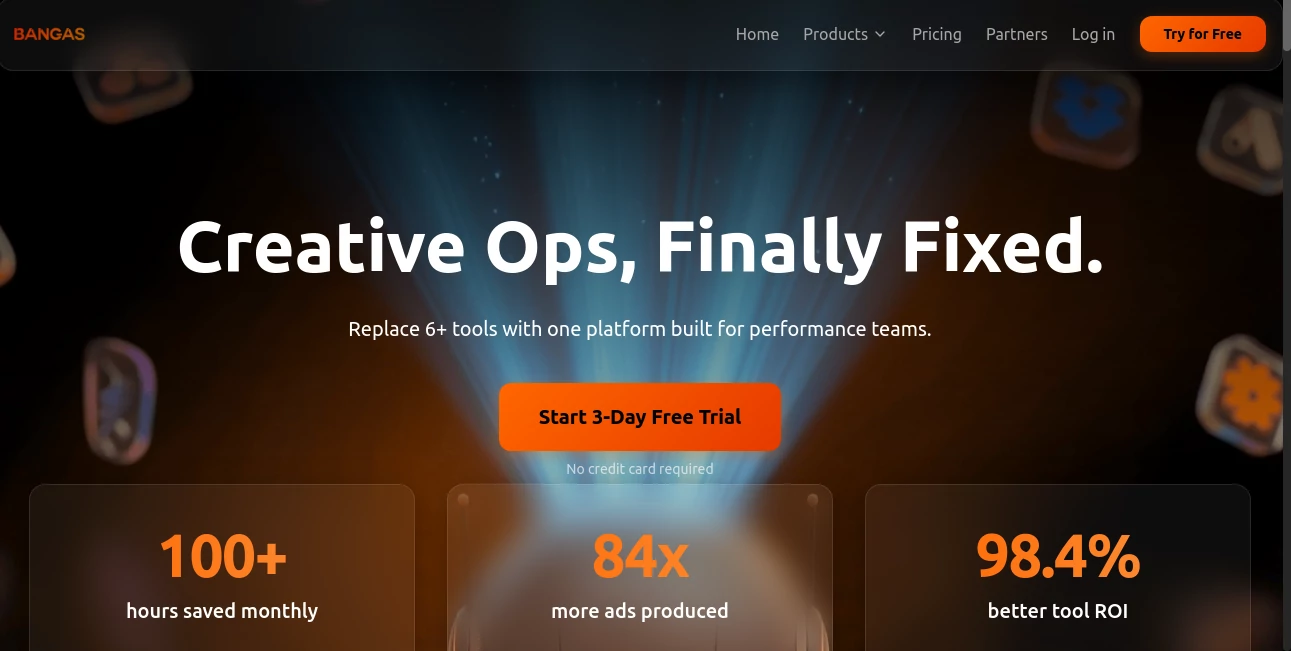 Screenshot of Bangas – An AI tool in the ,AI Copywriting ,AI Content Generator ,AI Reply Assistant ,AI Social Media Assistant  category, showcasing its interface and key features.