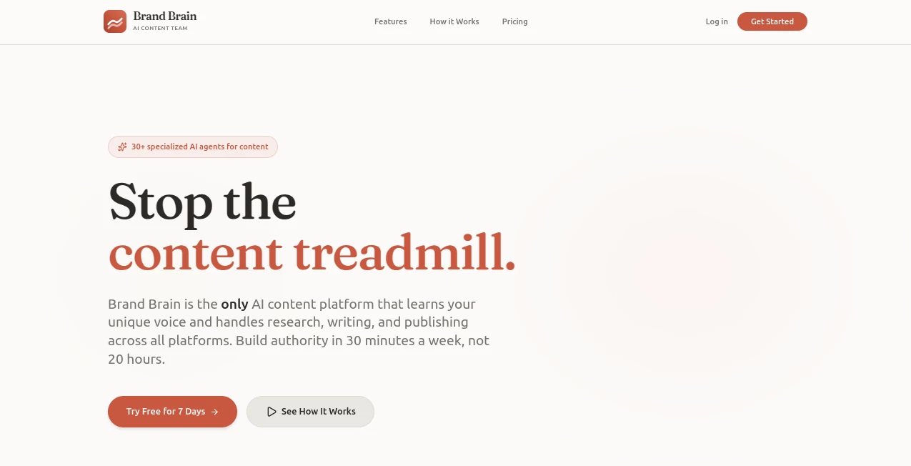 Screenshot of BrandBrain – An AI tool in the ,AI Logo Generator ,AI Design Generator ,AI Graphic Design ,AI Design Assistant  category, showcasing its interface and key features.