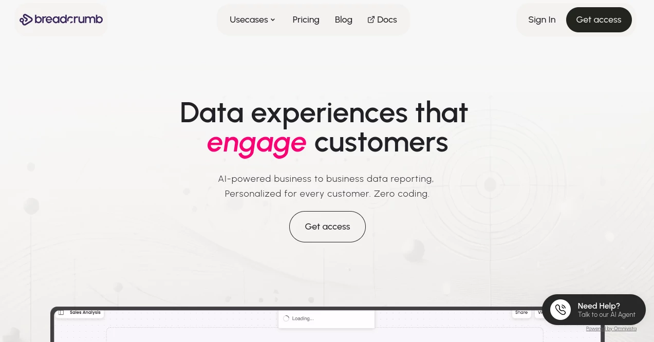 Screenshot of Breadcrumb AI – An AI tool in the ,AI Knowledge Graph ,AI Notes Assistant ,AI Project Management ,AI Mind Mapping  category, showcasing its interface and key features.