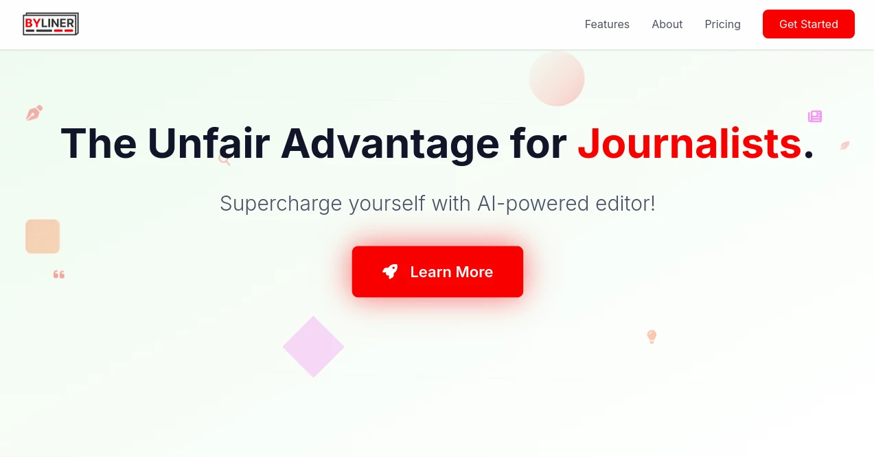 Screenshot of byliner.ai – An AI tool in the ,AI Writing Assistants ,AI Transcriber ,AI Content Generator ,AI SEO Assistant  category, showcasing its interface and key features.