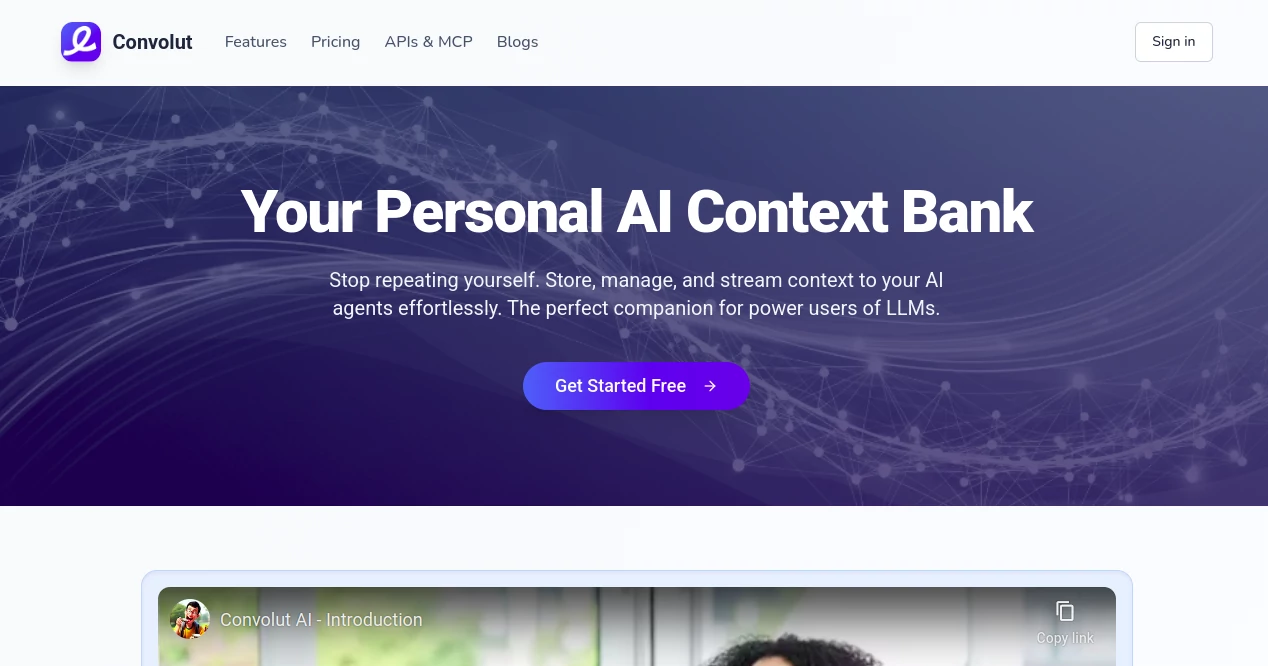 Screenshot of Convolut – An AI tool in the ,AI Productivity Tools ,AI Task Management ,AI Team Collaboration ,AI Workflow Management  category, showcasing its interface and key features.