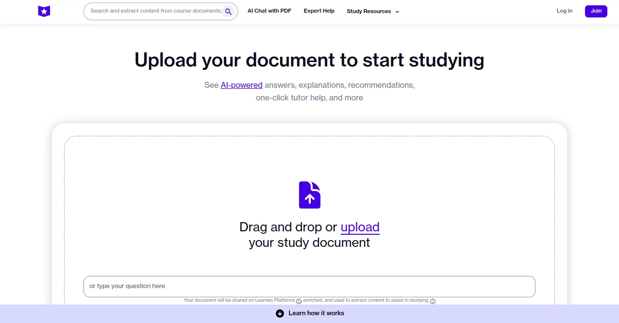 Screenshot of Course Hero – An AI tool in the ,AI Homework Helper ,AI Copywriting ,AI Essay Writer ,AI Course ,AI General Writing ,AI Writing Assistants  category, showcasing its interface and key features.