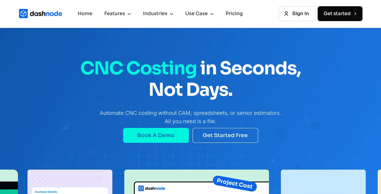 Screenshot of Dashnode – An AI tool in the ,AI Developer Tools ,AI Research Tool  category, showcasing its interface and key features.