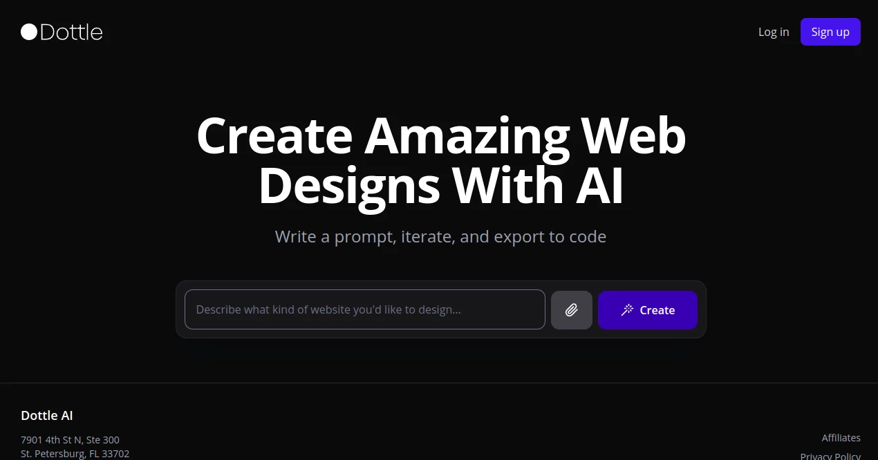 Screenshot of Dottle – An AI tool in the ,AI Story Writing ,AI Chatbot ,AI Character ,AI Fun Tools  category, showcasing its interface and key features.