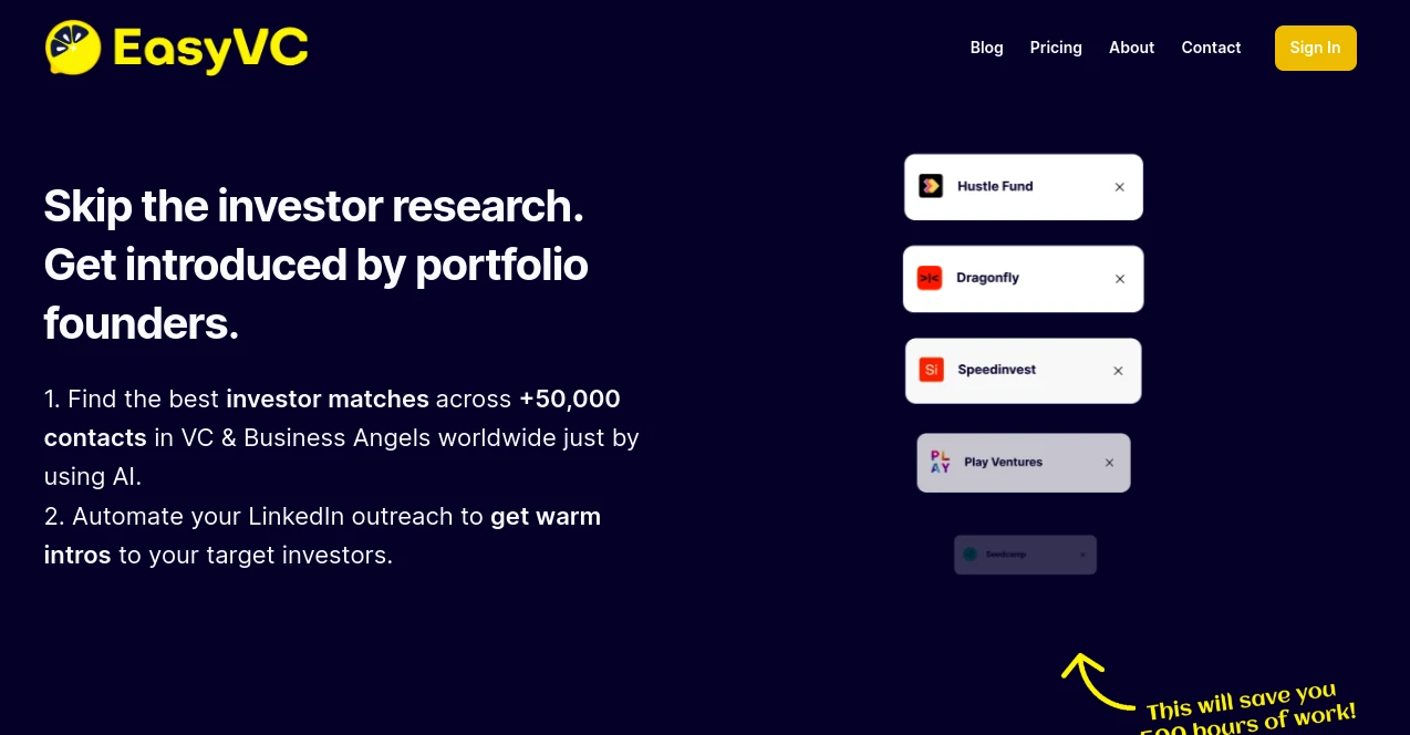 Screenshot of EasyVC – An AI tool in the ,AI Transcription ,AI Team Collaboration ,AI Meeting Assistant ,AI Notes Assistant  category, showcasing its interface and key features.