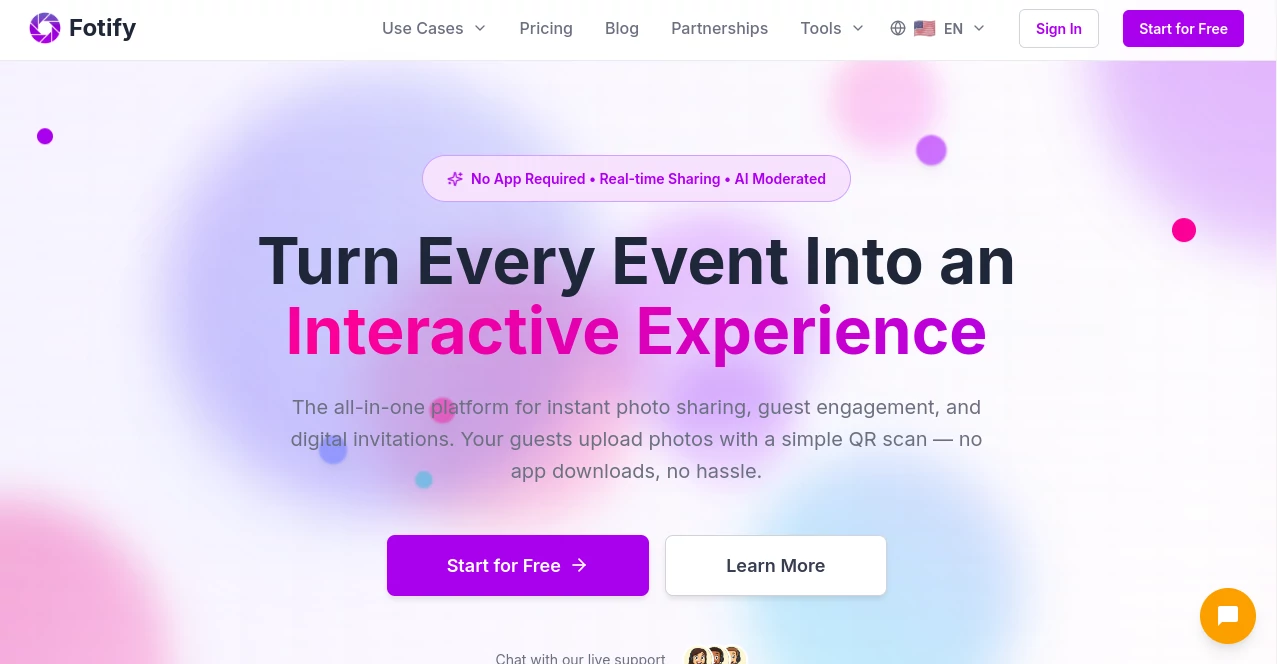 Screenshot of Fotify – An AI tool in the ,Photo & Image Editor ,AI Photo Enhancer ,AI Image Recognition  category, showcasing its interface and key features.