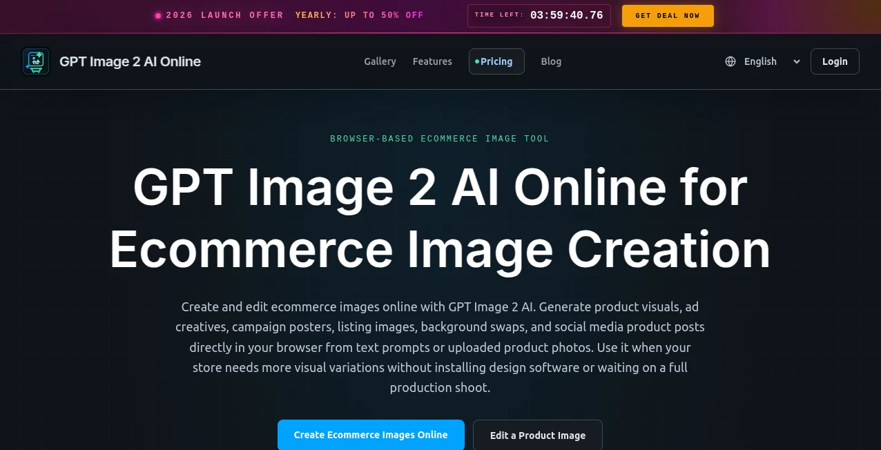 Screenshot of GPT Image 2-AI – An AI tool in the ,AI Photo & Image Generator ,AI Content Generator ,AI Design Generator ,AI Image to Image  category, showcasing its interface and key features.
