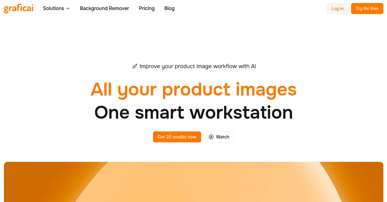 Screenshot of Graficai – An AI tool in the ,AI E-commerce Assistant ,AI Productivity Tools  category, showcasing its interface and key features.