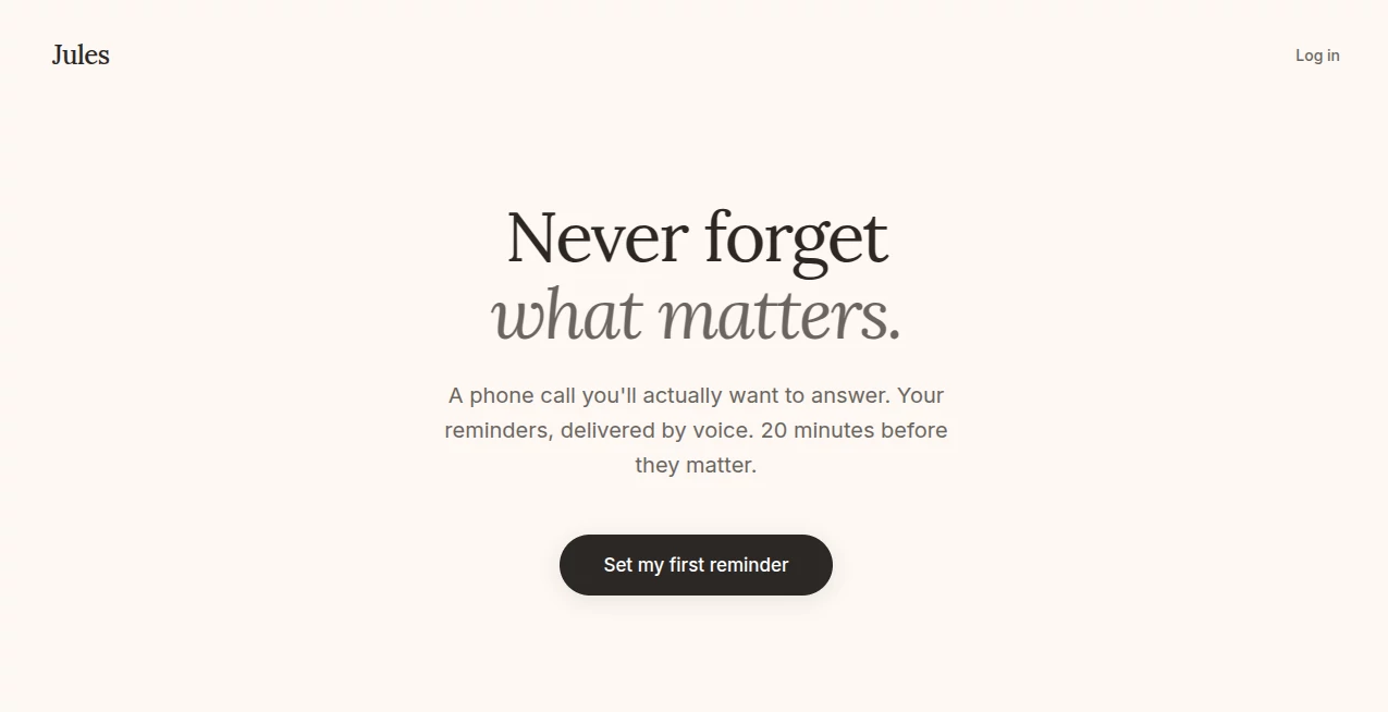 Screenshot of Jules – An AI tool in the ,AI Life Assistant ,AI Productivity Tools ,AI Task Management  category, showcasing its interface and key features.