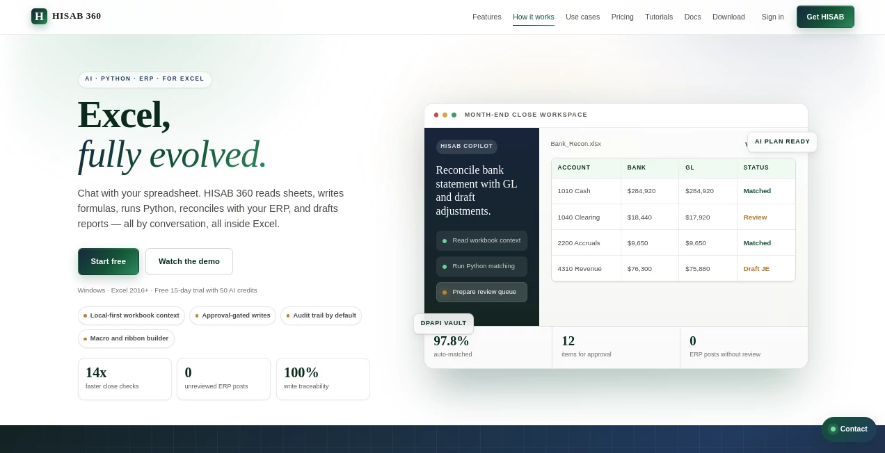 Screenshot of HISAB 360 – An AI tool in the ,AI Accounting Assistant ,AI Business Ideas Generator ,AI E-commerce Assistant ,AI Productivity Tools  category, showcasing its interface and key features.