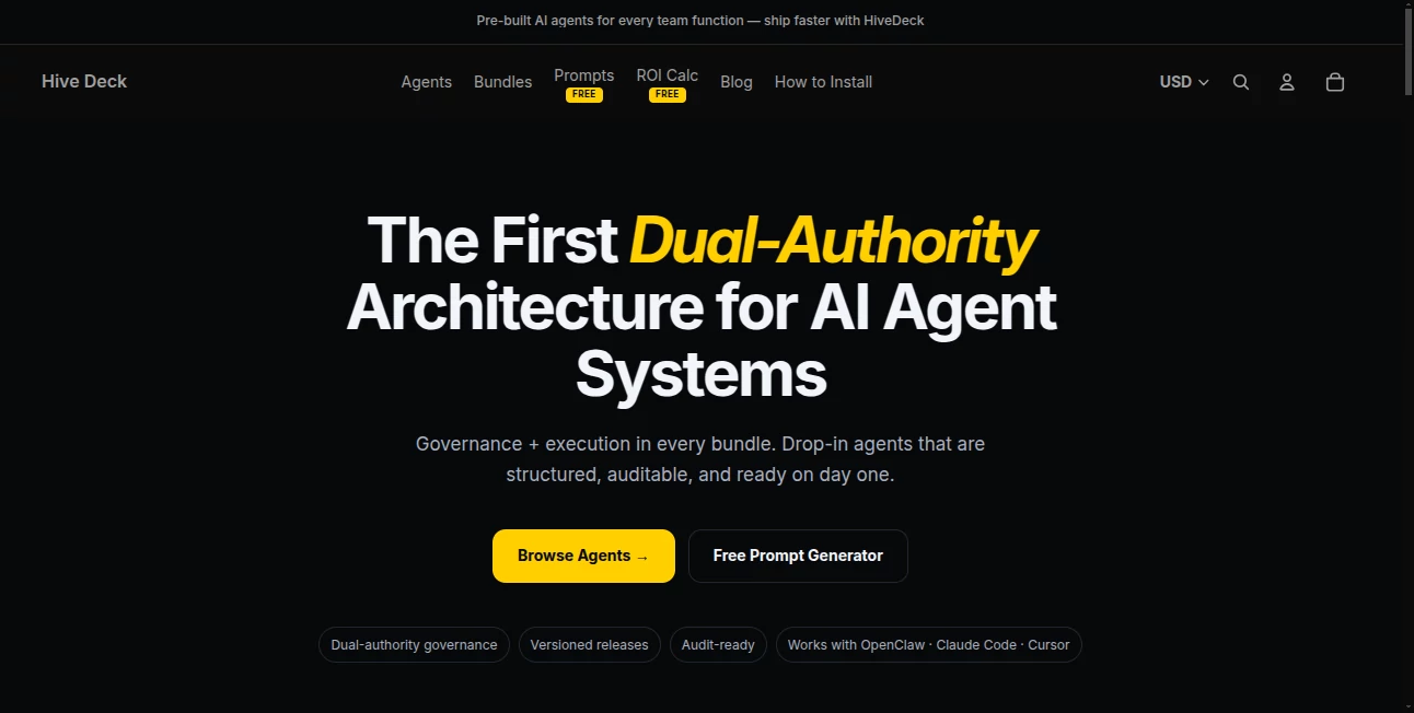 Screenshot of HiveDeck – An AI tool in the ,AI Productivity Tools ,AI Team Collaboration ,AI Notes Assistant ,AI Workflow Management  category, showcasing its interface and key features.