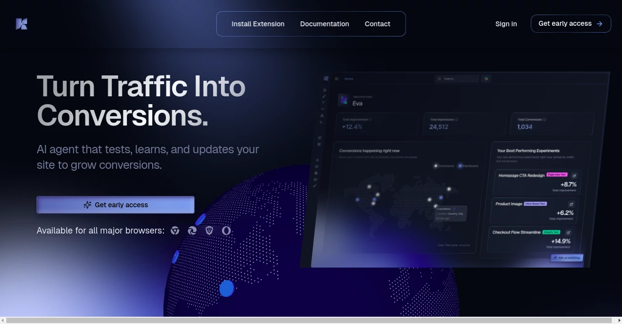 Screenshot of keak.com – An AI tool in the ,AI Testing & QA ,AI Advertising Assistant ,AI Analytics Assistant ,AI Digital Marketing Generator  category, showcasing its interface and key features.
