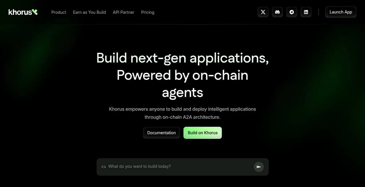 Screenshot of Khorus – An AI tool in the ,AI Developer Tools ,AI Task Management ,AI Workflow Management ,AI Project Management  category, showcasing its interface and key features.