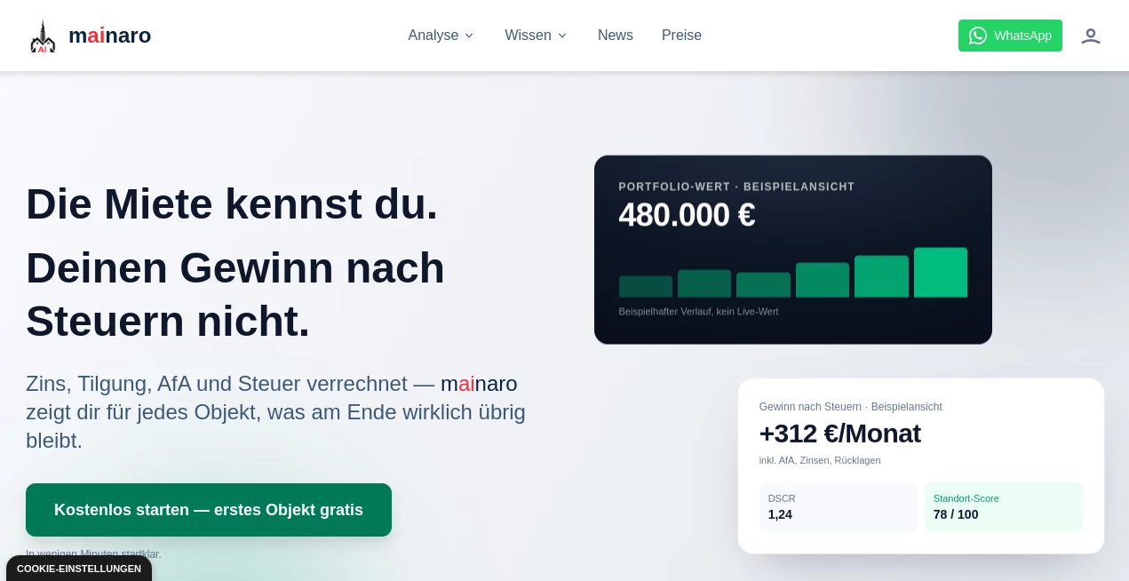 Screenshot of mainaro – An AI tool in the ,AI Documents Assistant ,AI Productivity Tools ,AI Analytics Assistant ,Other  category, showcasing its interface and key features.