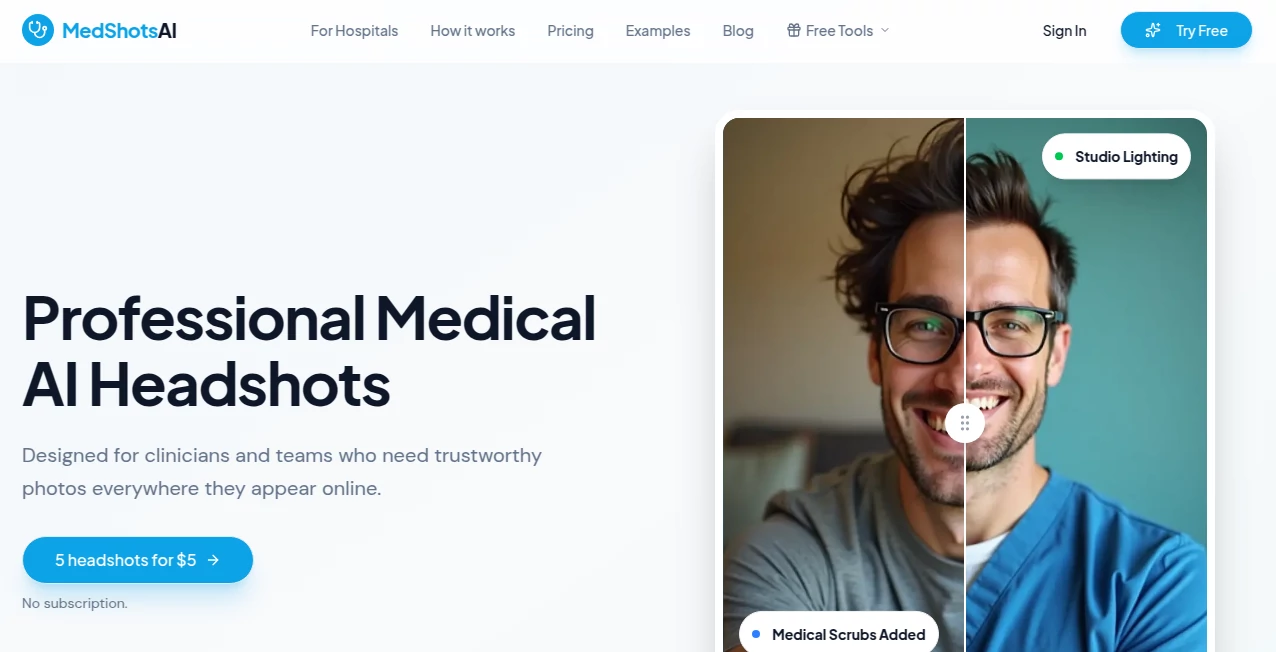 Screenshot of MedShotsAI – An AI tool in the ,Photo & Image Editor ,AI Image Scanning ,AI Image Recognition ,AI Healthcare  category, showcasing its interface and key features.