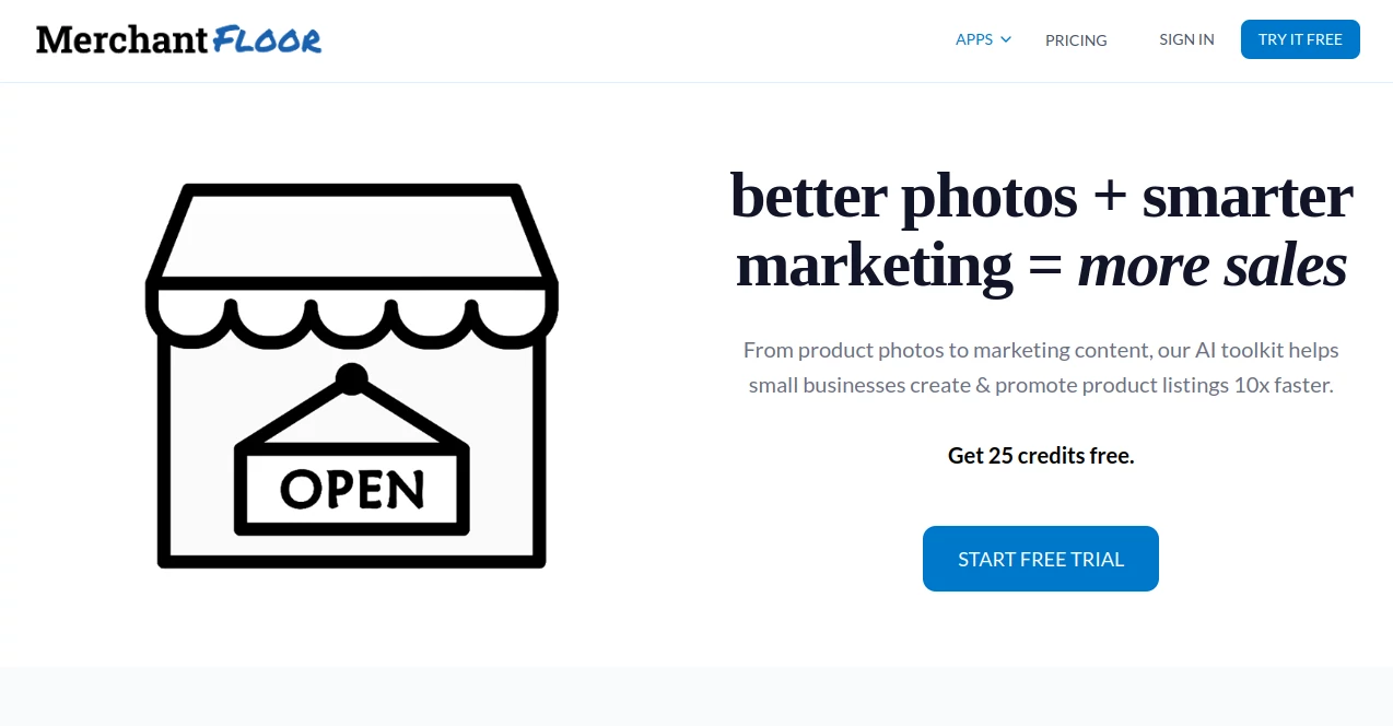 Screenshot of Merchant Floor – An AI tool in the ,AI E-commerce Assistant ,AI CRM Assistant  category, showcasing its interface and key features.