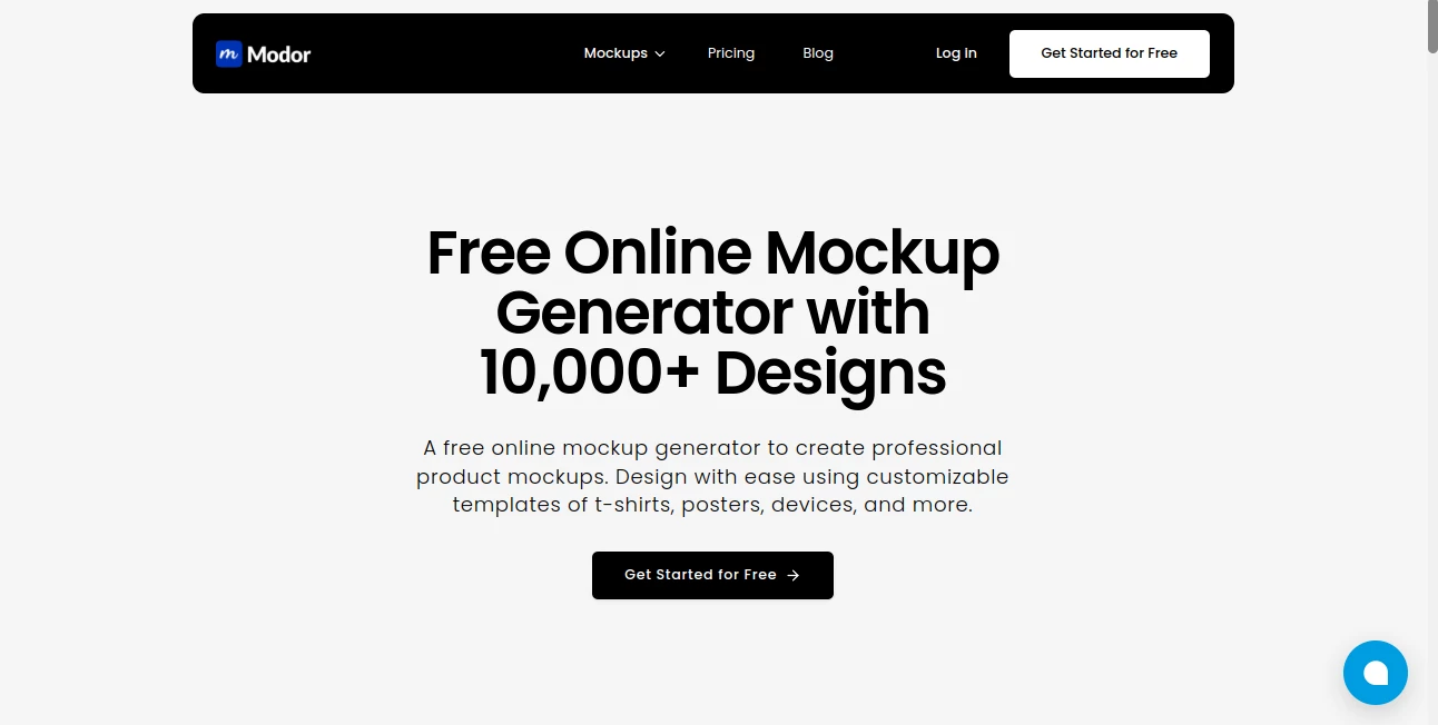 Screenshot of Modor – An AI tool in the ,Photo & Image Editor ,AI Design Generator ,AI Graphic Design  category, showcasing its interface and key features.