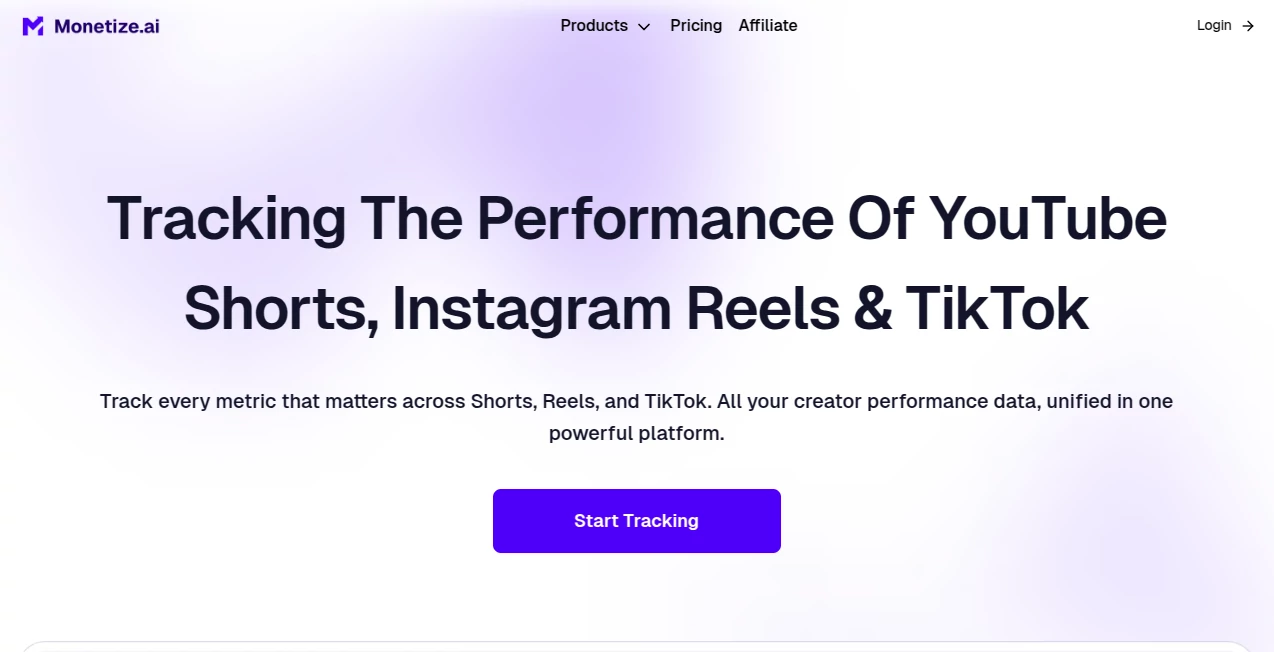 Screenshot of Monetize AI – An AI tool in the ,AI Advertising Assistant ,AI Analytics Assistant ,AI Social Media Assistant ,AI Reviews Assistant  category, showcasing its interface and key features.