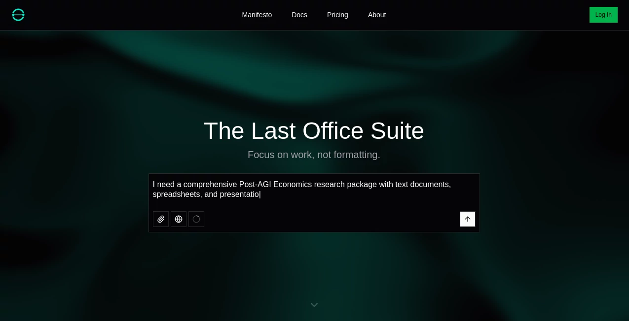 Screenshot of Nodejam – An AI tool in the ,AI Presentation Generator ,AI Spreadsheet ,AI Productivity Tools ,AI Documents Assistant  category, showcasing its interface and key features.