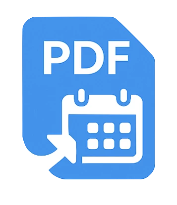 PDF to Calendar - <p>Effortlessly Turn Docs into Schedules</p>