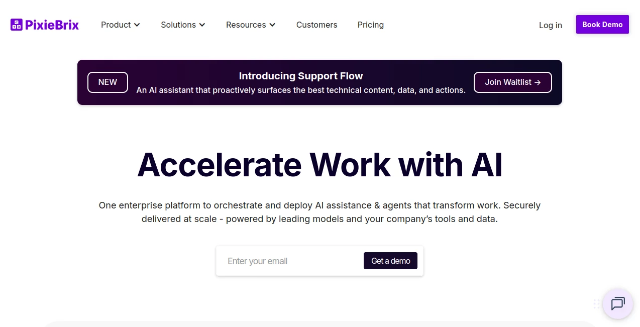 Screenshot of PixieBrix – An AI tool in the ,AI No-Code & Low-Code ,AI Developer Tools ,AI Productivity Tools ,AI Workflow Management  category, showcasing its interface and key features.