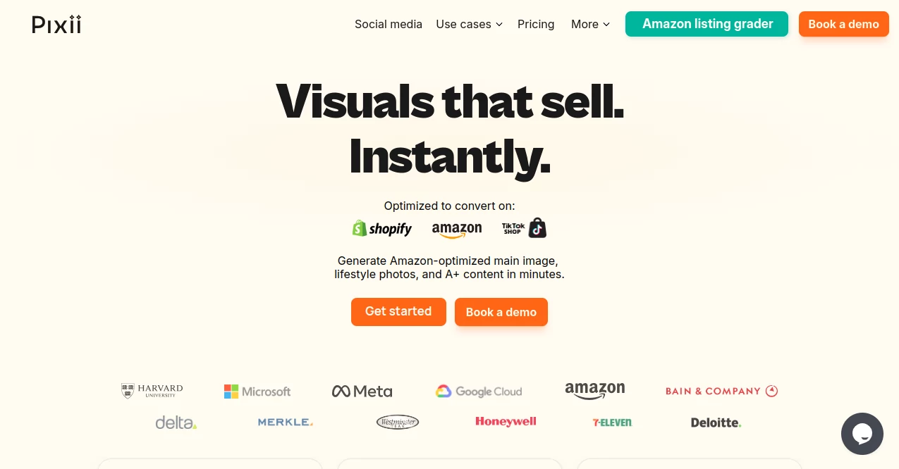 Screenshot of Pixii – An AI tool in the ,AI Photography ,AI E-commerce Assistant ,AI Advertising Assistant ,AI Social Media Assistant  category, showcasing its interface and key features.