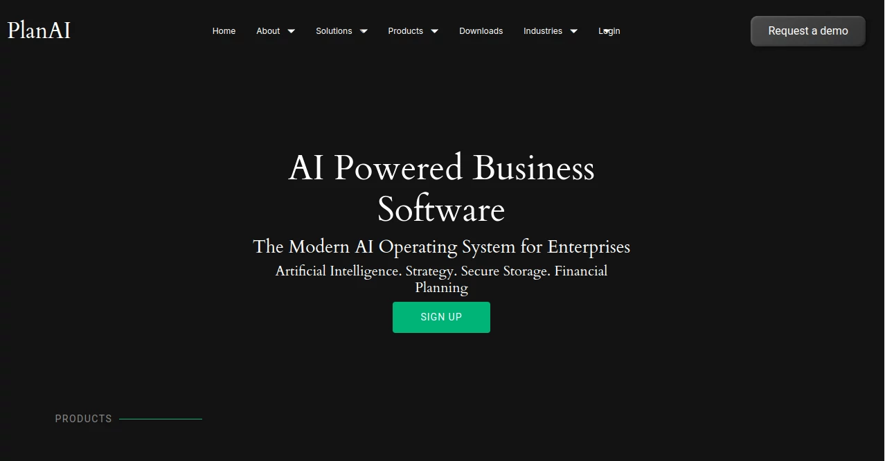 Screenshot of PlanAI – An AI tool in the ,AI Task Management ,AI Team Collaboration ,AI Project Management  category, showcasing its interface and key features.