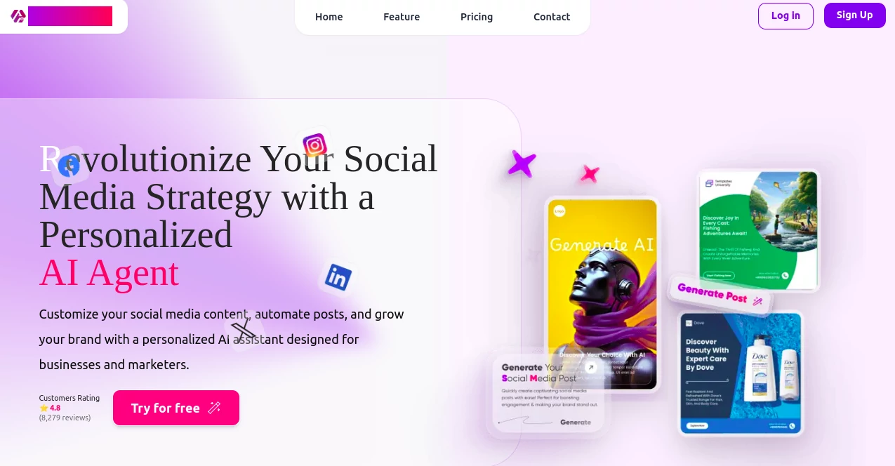 Screenshot of AI Graphic Design Tool – An AI tool in the ,AI Content Generator ,AI Social Media Assistant ,AI Ad Creative Assistant ,AI Marketing Plan Generator  category, showcasing its interface and key features.