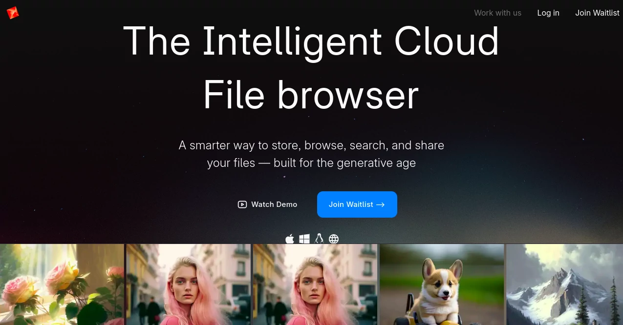 Screenshot of Poly – An AI tool in the ,AI Knowledge Base ,AI Productivity Tools ,AI Team Collaboration ,AI Files Assistant  category, showcasing its interface and key features.