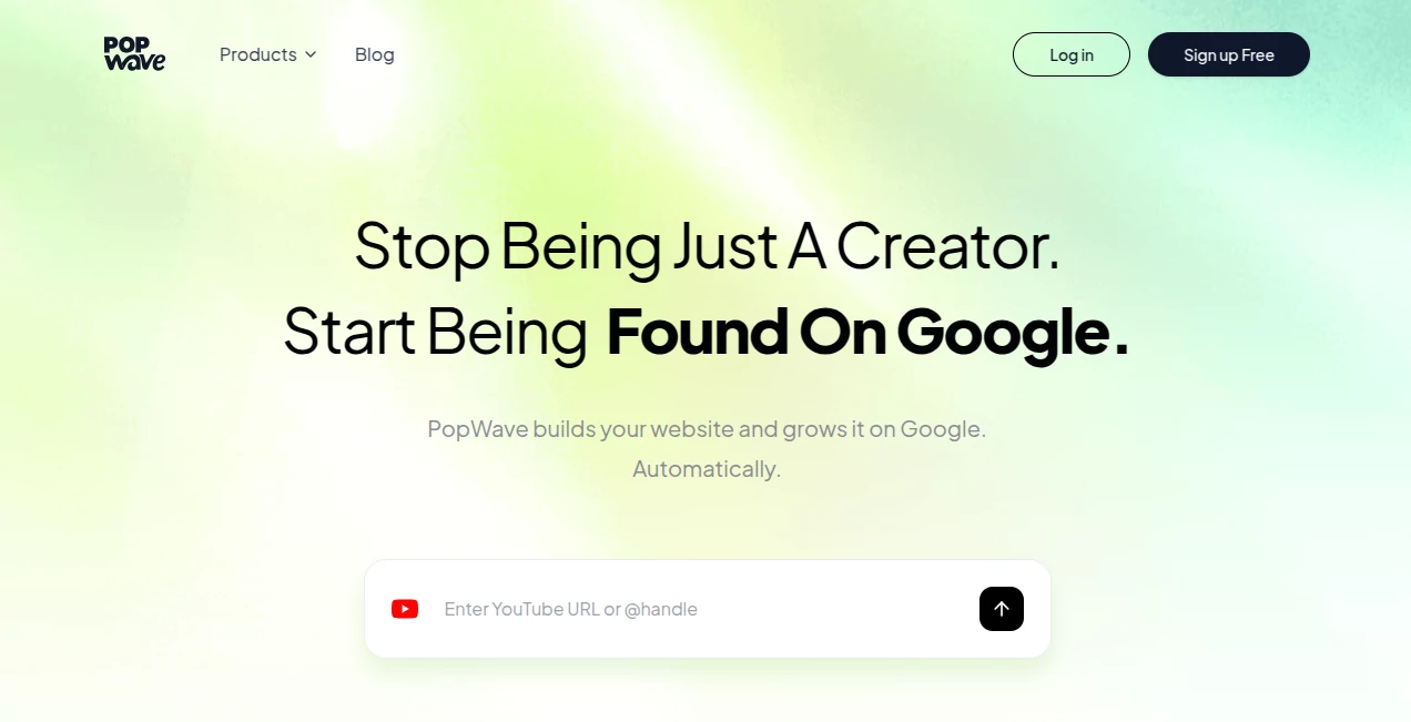 Screenshot of PopWave – An AI tool in the ,AI Tools Directory  category, showcasing its interface and key features.