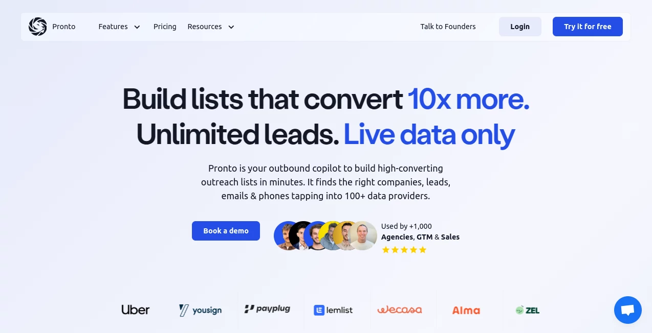 Screenshot of Pronto – An AI tool in the ,AI Customer Service Assistant ,AI Task Management ,AI Team Collaboration ,AI Workflow Management  category, showcasing its interface and key features.