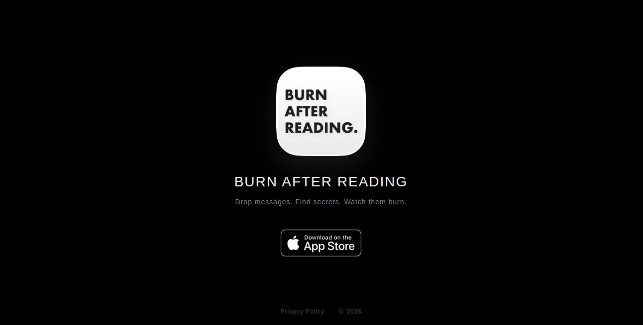 Screenshot of Burn After Reading – An AI tool in the ,AI Summarizer ,AI Knowledge Management ,AI Quizzes ,AI Education Assistant  category, showcasing its interface and key features.