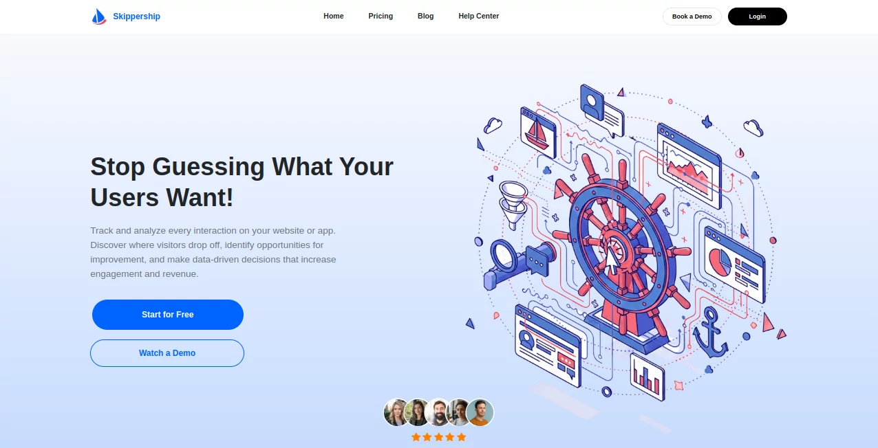 Screenshot of Skippership – An AI tool in the ,AI No-Code & Low-Code ,AI Developer Tools ,AI App Builder ,AI Workflow Management  category, showcasing its interface and key features.