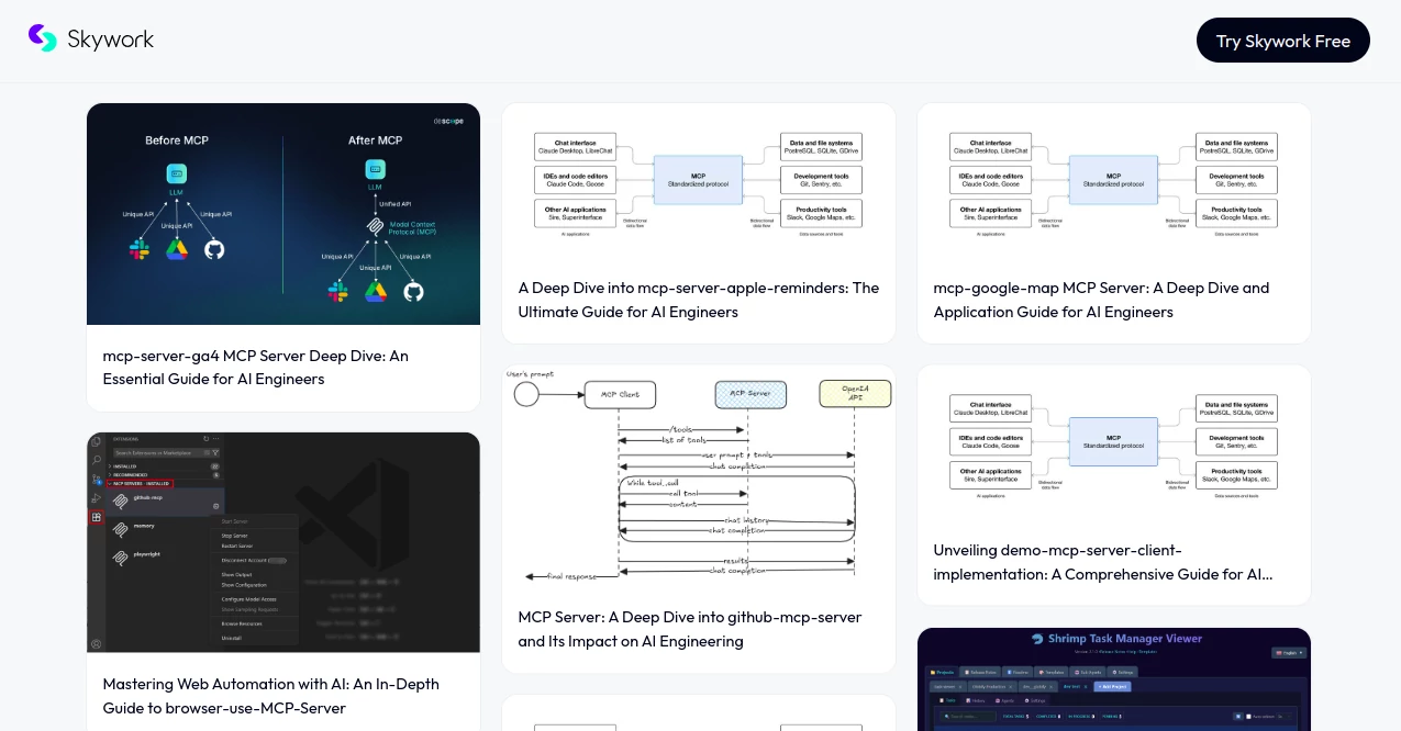 Screenshot of Skywork Super Agent – An AI tool in the ,AI Productivity Tools ,AI Task Management ,AI Team Collaboration ,AI Notes Assistant  category, showcasing its interface and key features.