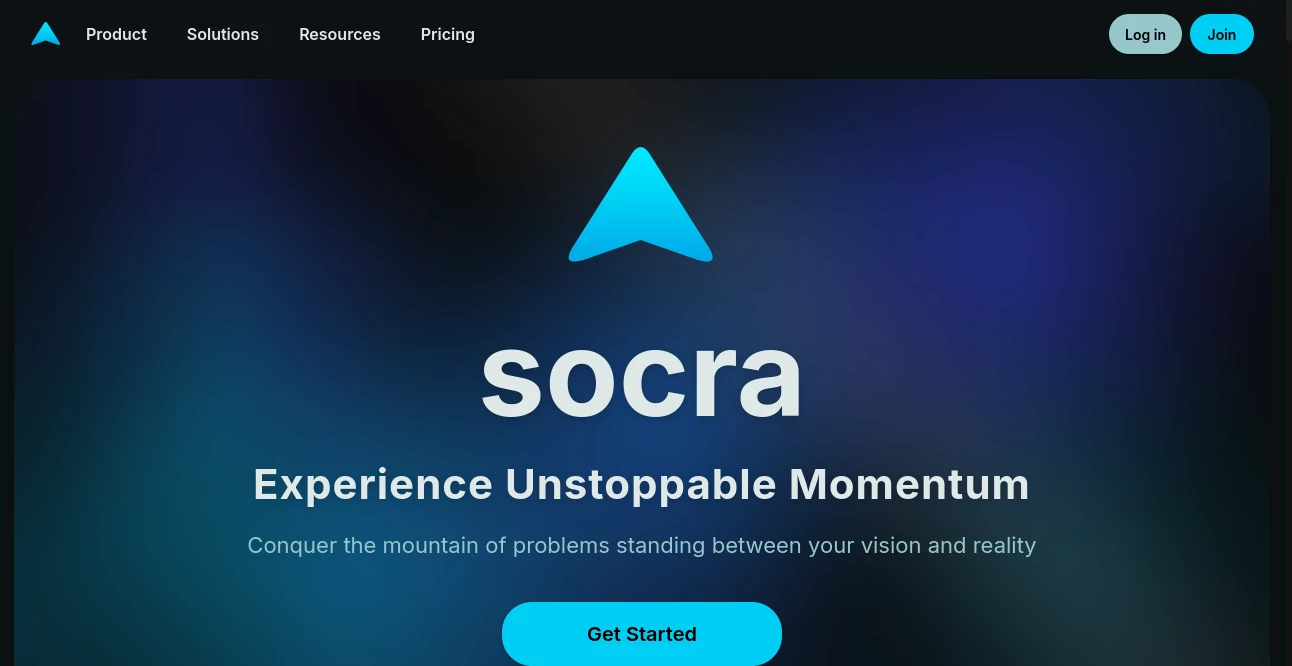 Screenshot of socra – An AI tool in the ,AI Coaching ,AI Knowledge Base ,AI Knowledge Management ,AI Team Collaboration  category, showcasing its interface and key features.