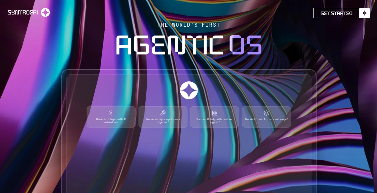 Screenshot of SyntrofAI – An AI tool in the ,AI Developer Tools ,AI Task Management ,AI Team Collaboration ,AI Workflow Management  category, showcasing its interface and key features.