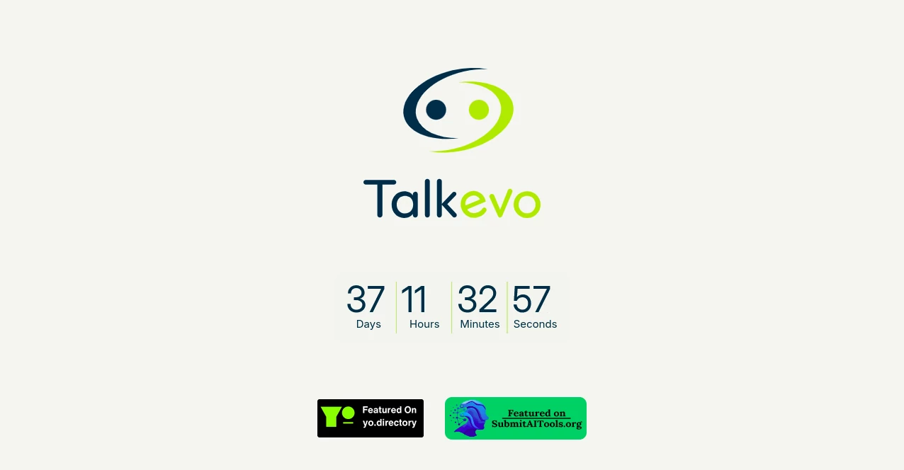 Screenshot of Talkevo – An AI tool in the ,AI Scheduling  category, showcasing its interface and key features.