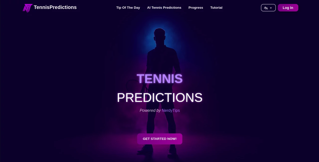 Screenshot of TennisPredictions – An AI tool in the ,AI Analytics Assistant ,AI Sports  category, showcasing its interface and key features.