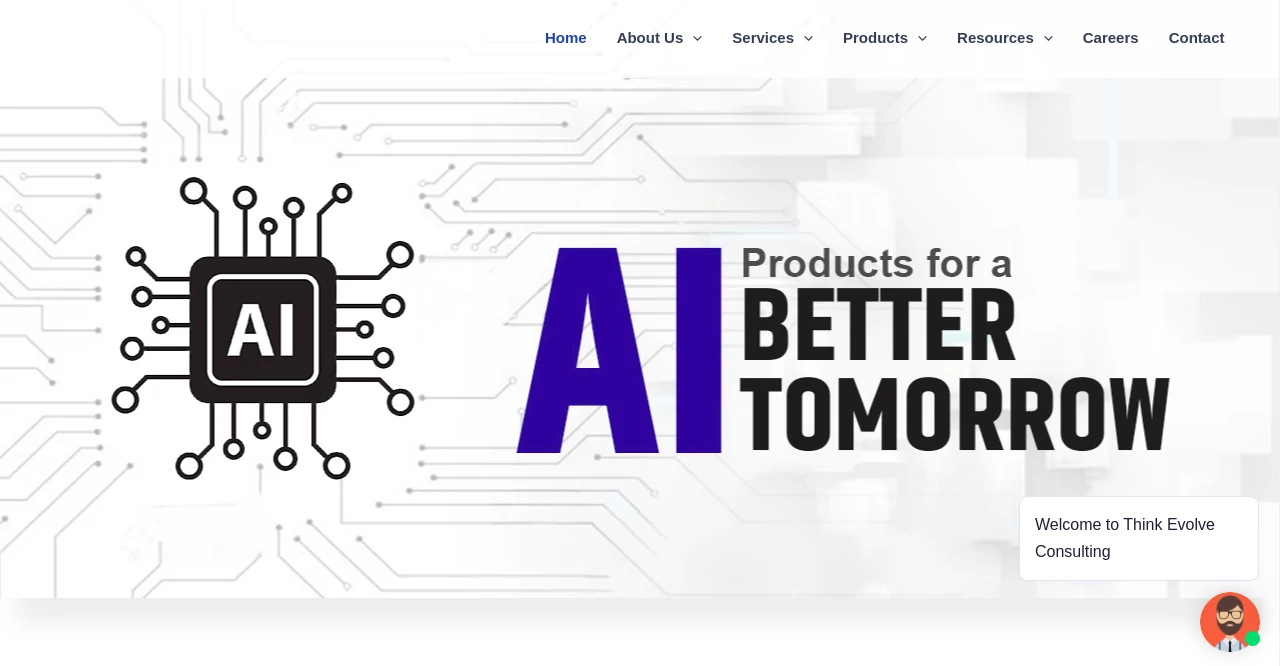 Screenshot of Think Evolve Consulting – An AI tool in the ,AI Business Ideas Generator ,AI Consulting Assistant ,AI Workflow Management ,AI Project Management  category, showcasing its interface and key features.